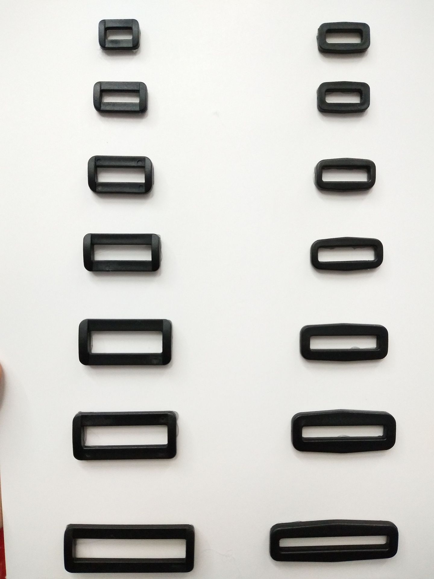 Low-price promotion: Backpack webbing buckles, ladder buckles, square buckles, plastic adjustable buckles, three-position buckles pic 13