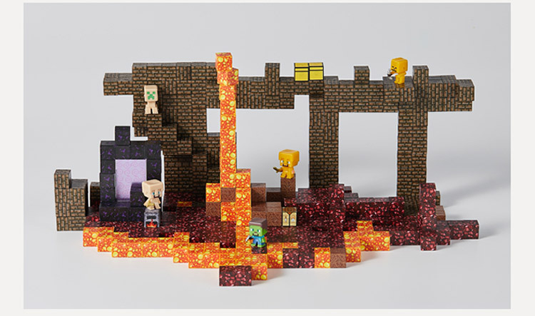 厂家直销 我的世界磁力方块积木 儿童益智DIY小颗粒磁铁拼装积木详情6