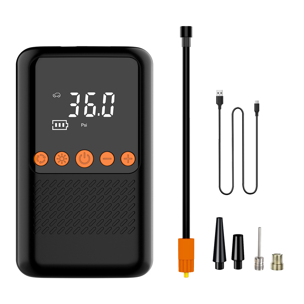 Chezhiku brand portable car air pump, mini electric tire, air pump, handheld dual-purpose rechargeable inflatable tent for vehicles pic 3