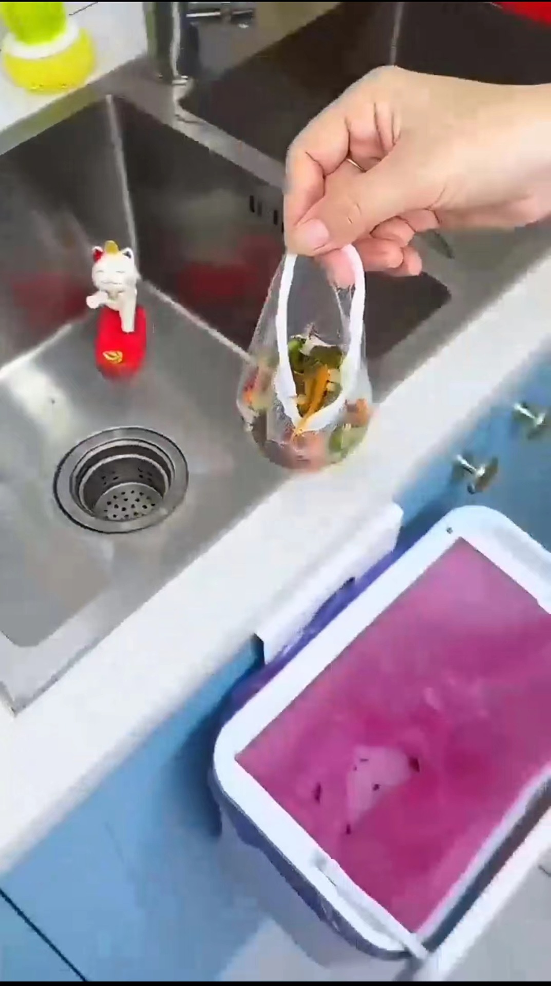 Household anti-clogging floor screen, kitchen water filter screen, miscellaneous bag, sink, water separator, water cutting bag screen pic 5