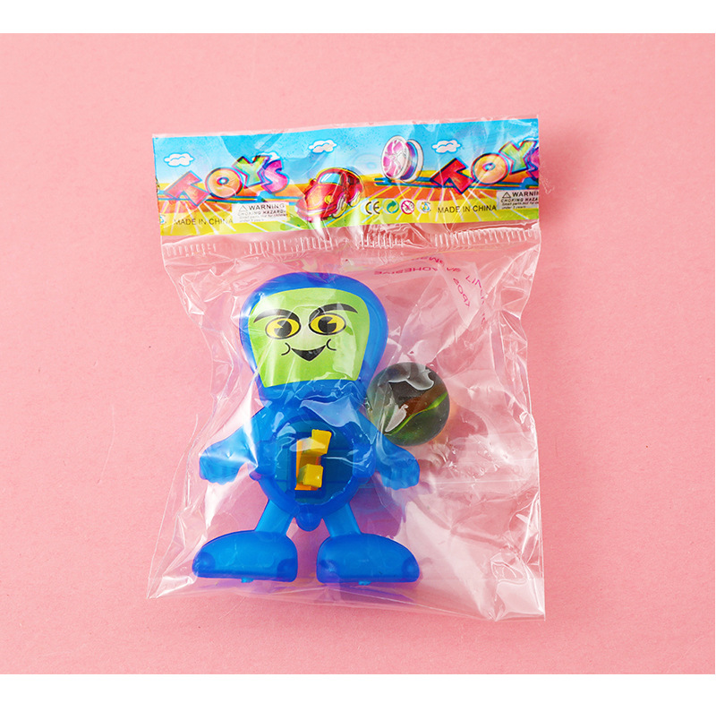 弹珠超人发射机甲战士组装变形机器人警察儿童拼装模型玩具小礼物详情9