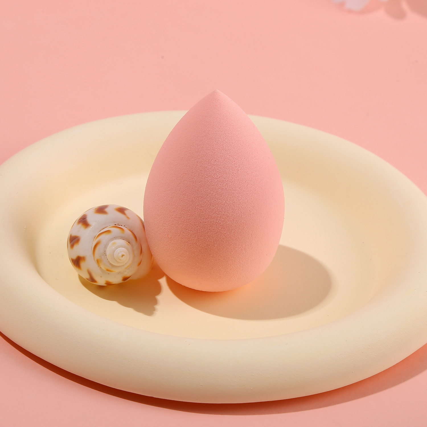 厂家直销批发菱形粉扑海绵水滴粉扑干湿两用加厚气垫彩妆单粉饼详情6