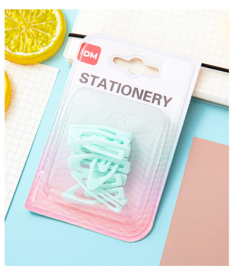 Cross-border OEM creative boat-shaped pins for storing stationery, student labor-saving irregular-shaped paper clips, and colorful plastic arrow-shaped pins pic 9