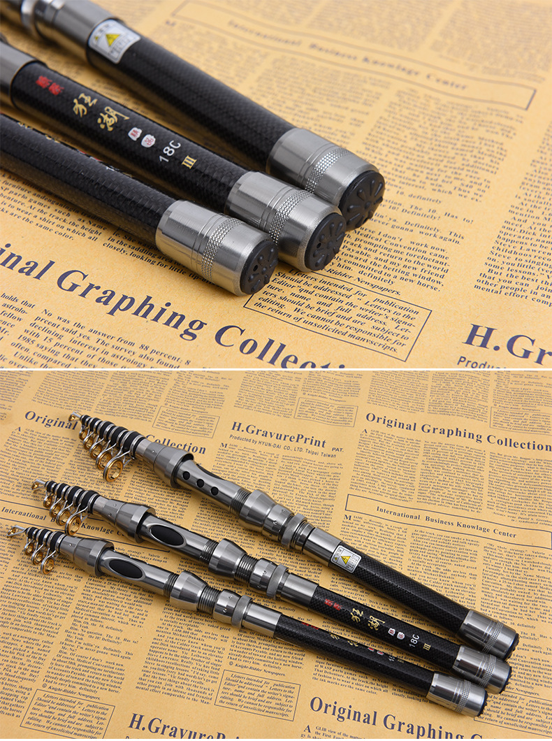 27593 LEO/ Leou [Kuanghu Sea Fishing Rod] Carbon Ultra-Short Mini Sea Fishing Rod with retracted handle for casting pic 12