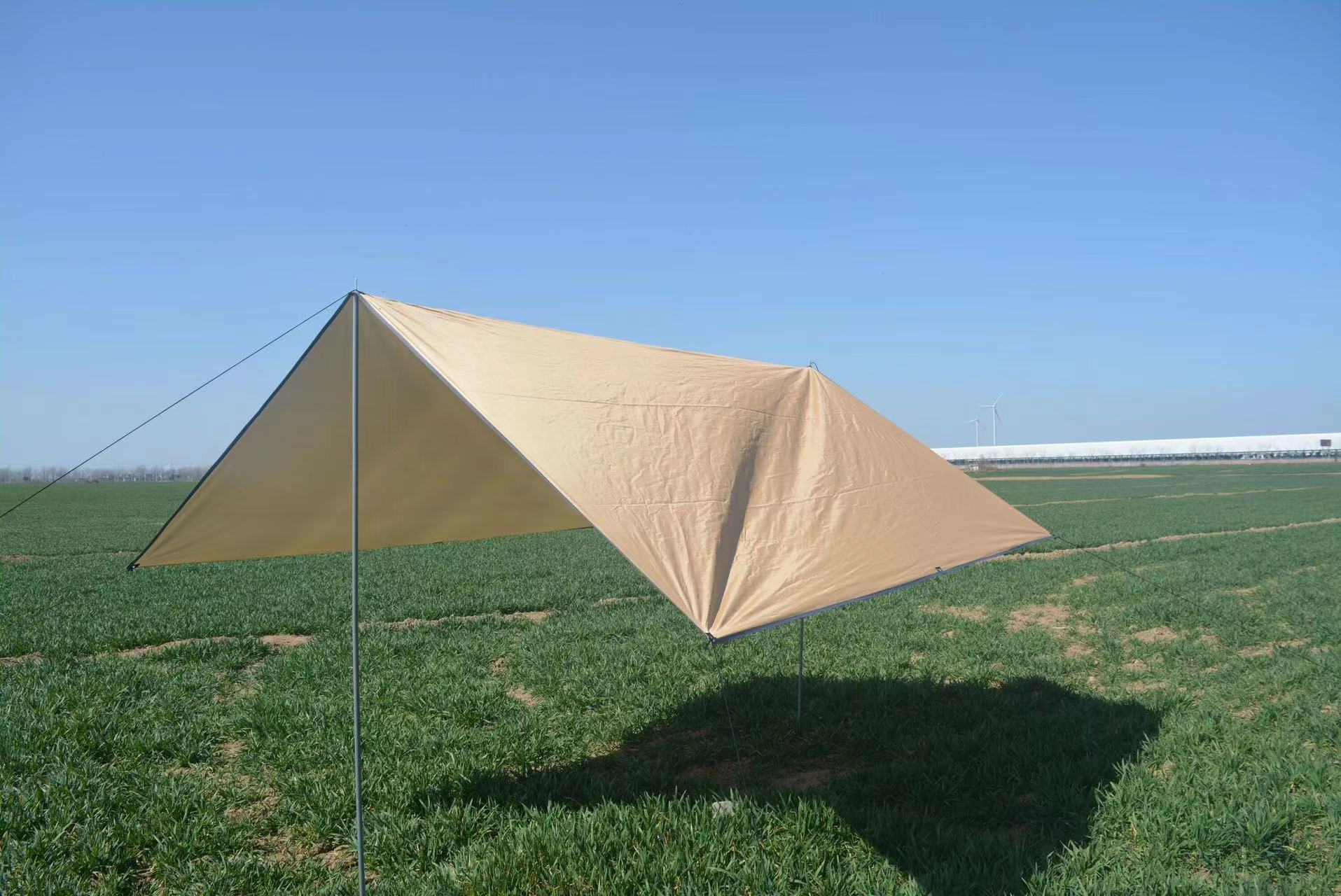 Tianshan Camel outdoor canopy camping portable multi-color silver-coated canopy, outdoor multi-person picnic sunshade canopy tent pic 13
