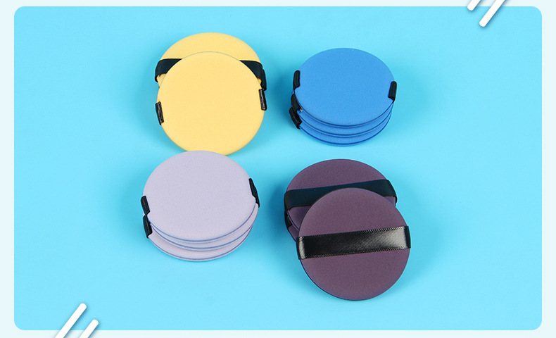 Egg yolk pie powder puff, double-sided hydrophilic, dry and wet dual-purpose, enlarges when exposed to water, BB cream powder puff tool, makeup cushion, sponge, shanilak pic 17