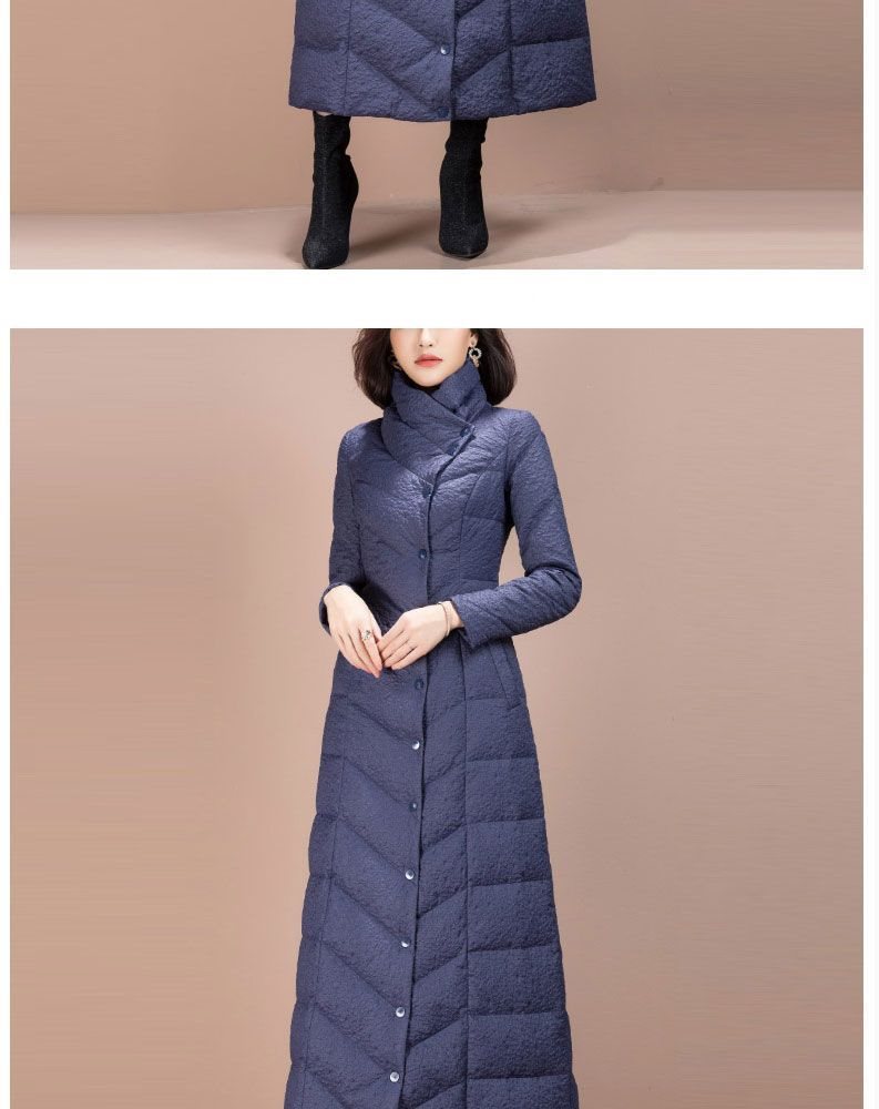 长款羽绒棉服女2020年新款长过膝时尚收腰显瘦加厚冬季外套女装详情6