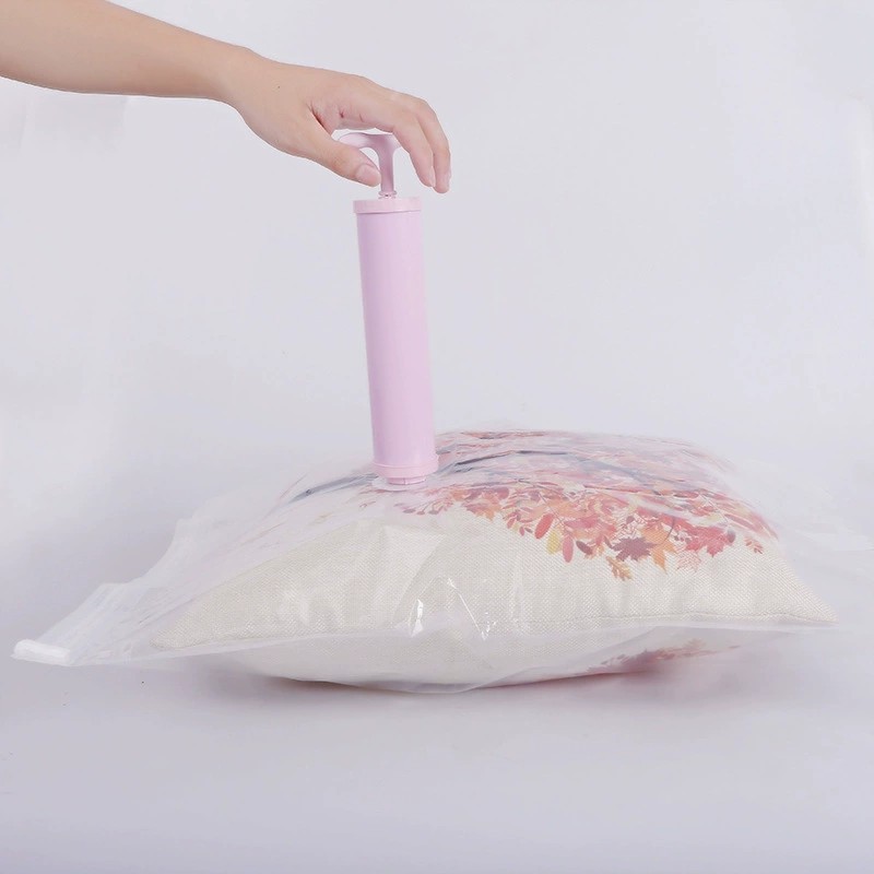 真空压缩袋收纳袋 被子羽绒衣服真空透明抽气式包装袋工厂现货详情8