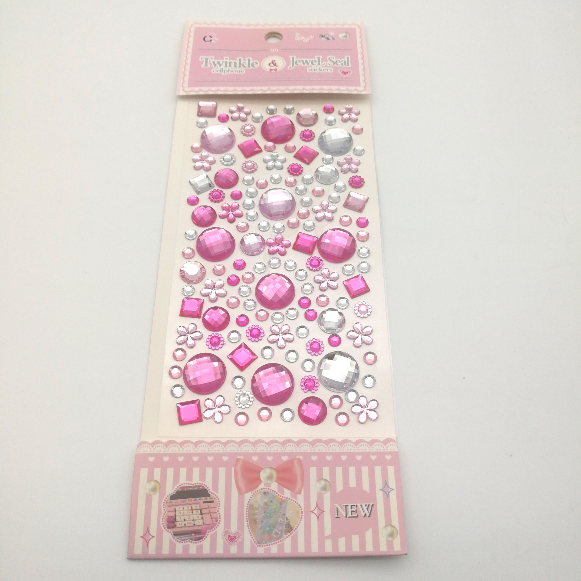 大号满天星儿童创意装饰贴DIY水晶贴纸亚克力钻石贴纸一件代发详情11