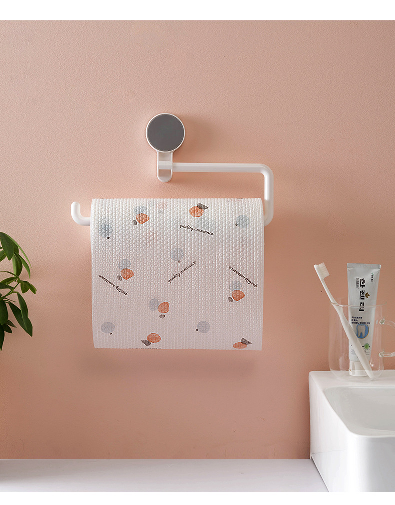 Non-stick kitchen printed lazy cloth, dry and wet dual-purpose household cloth, disposable non-woven fabric manufacturer wholesale pic 10