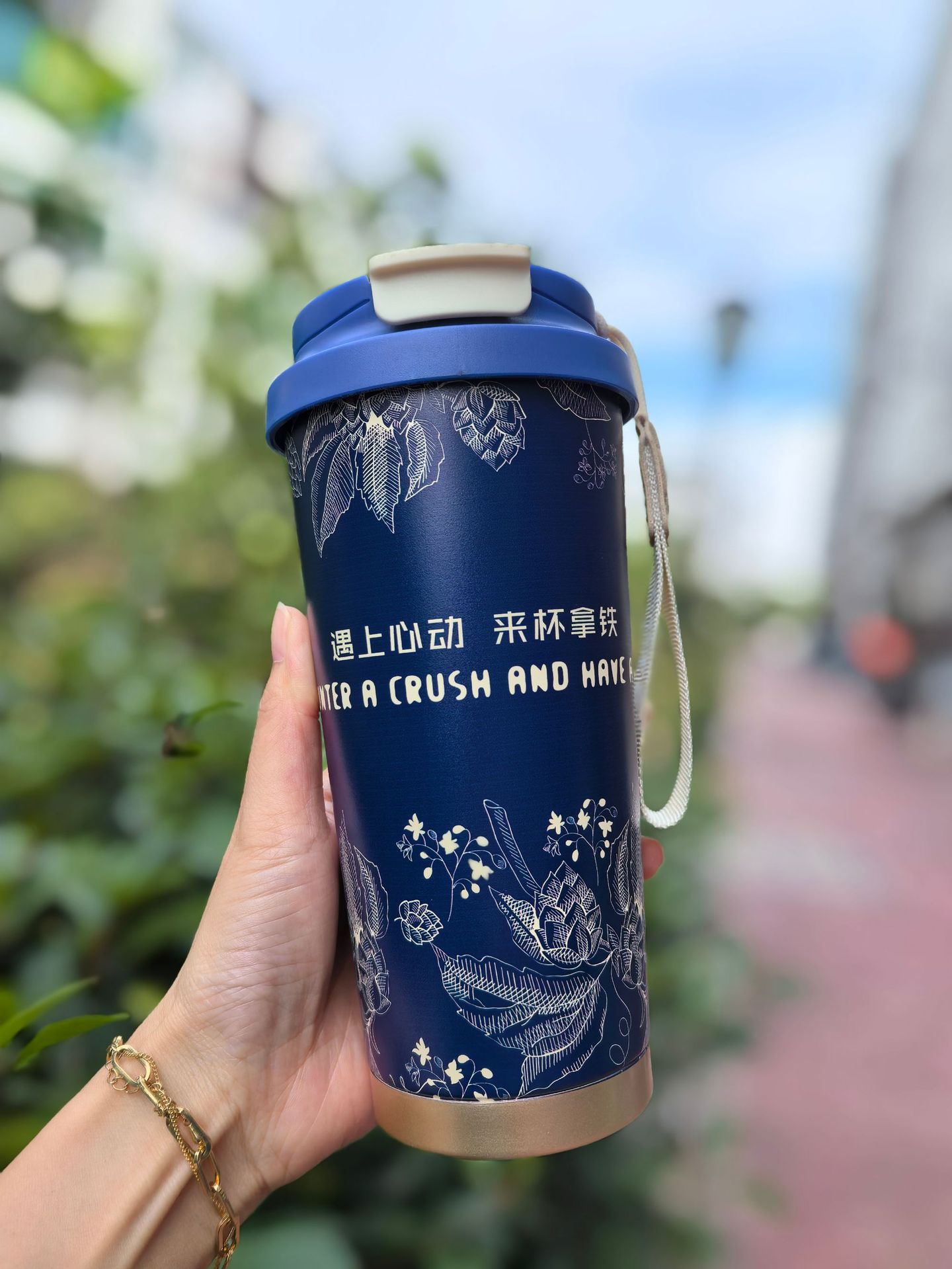 自动搅拌杯全充电款磁力电动新款便携提绳316不锈钢保温咖啡杯详情9