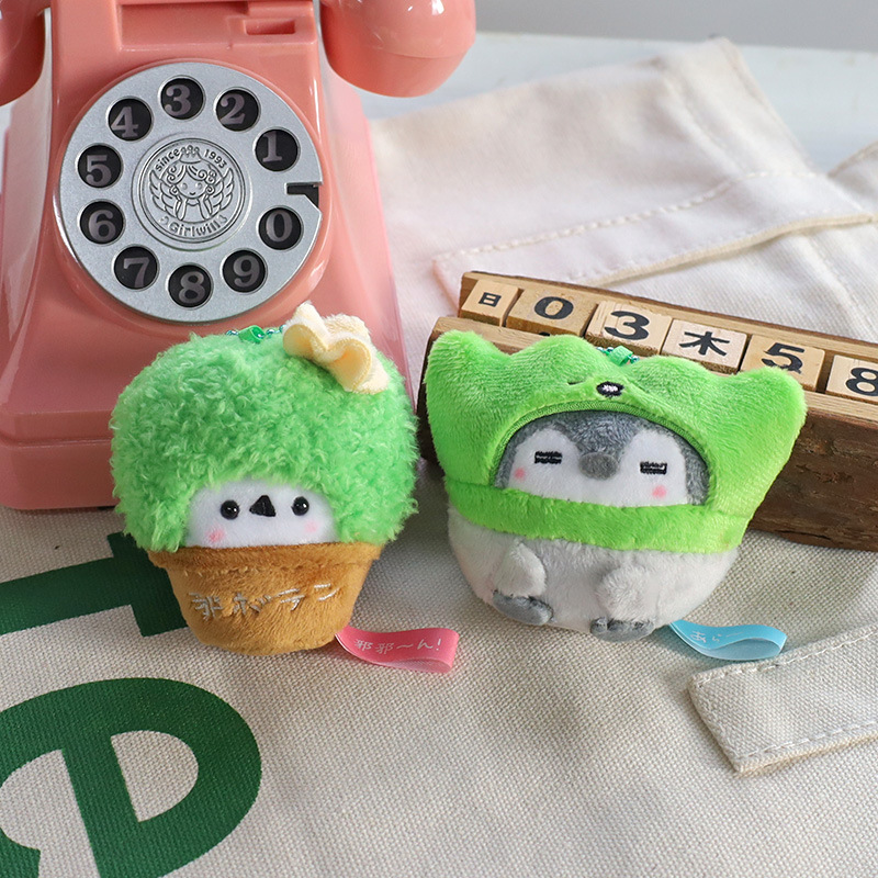 Japanese-style positive energy koi and penguin plush dolls, small pendants, bags, pendants, dolls, keychains, toy dolls pic 62