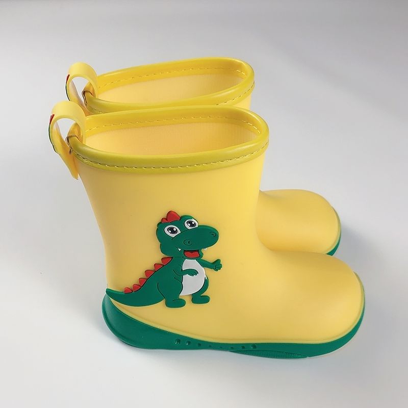 儿童雨鞋男童防滑时尚婴幼儿水鞋女童宝宝防水卡通中筒小孩雨靴详情8