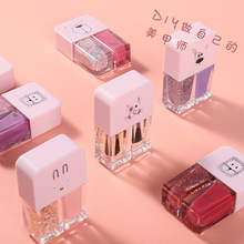 欧雅菲新款12ml水性指甲油免烤快干无味可剥可撕拉48色指甲油批发详情11