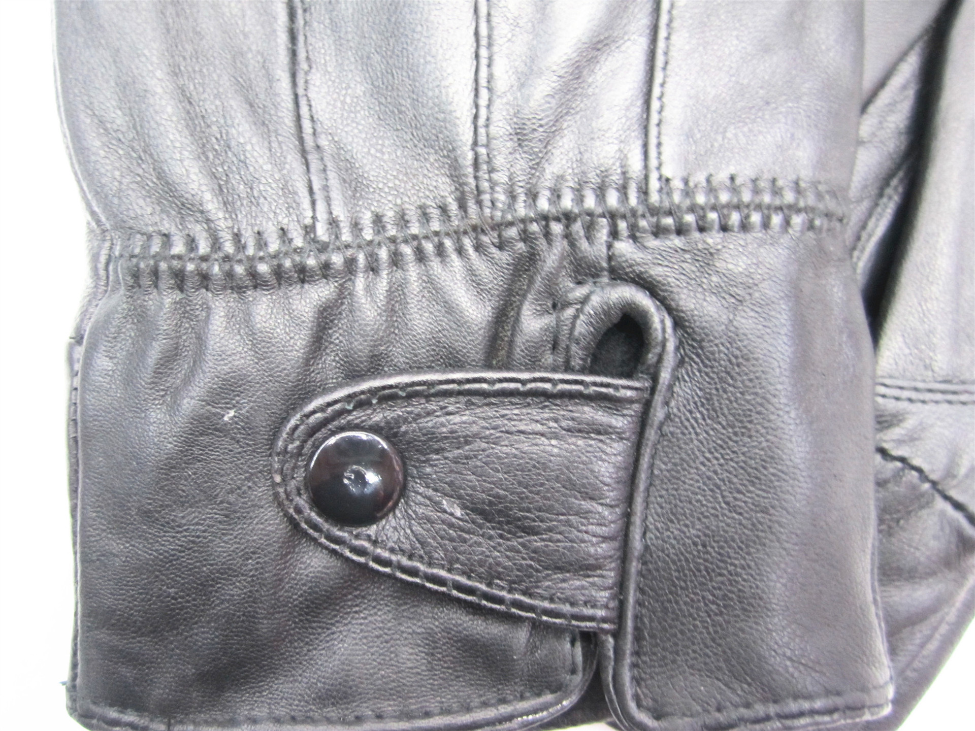 Cross-border genuine leather gloves for men, cyclists, students, Korean version, warm, fleece, thickened cotton, waterproof for driving and riding electric bikes pic 9