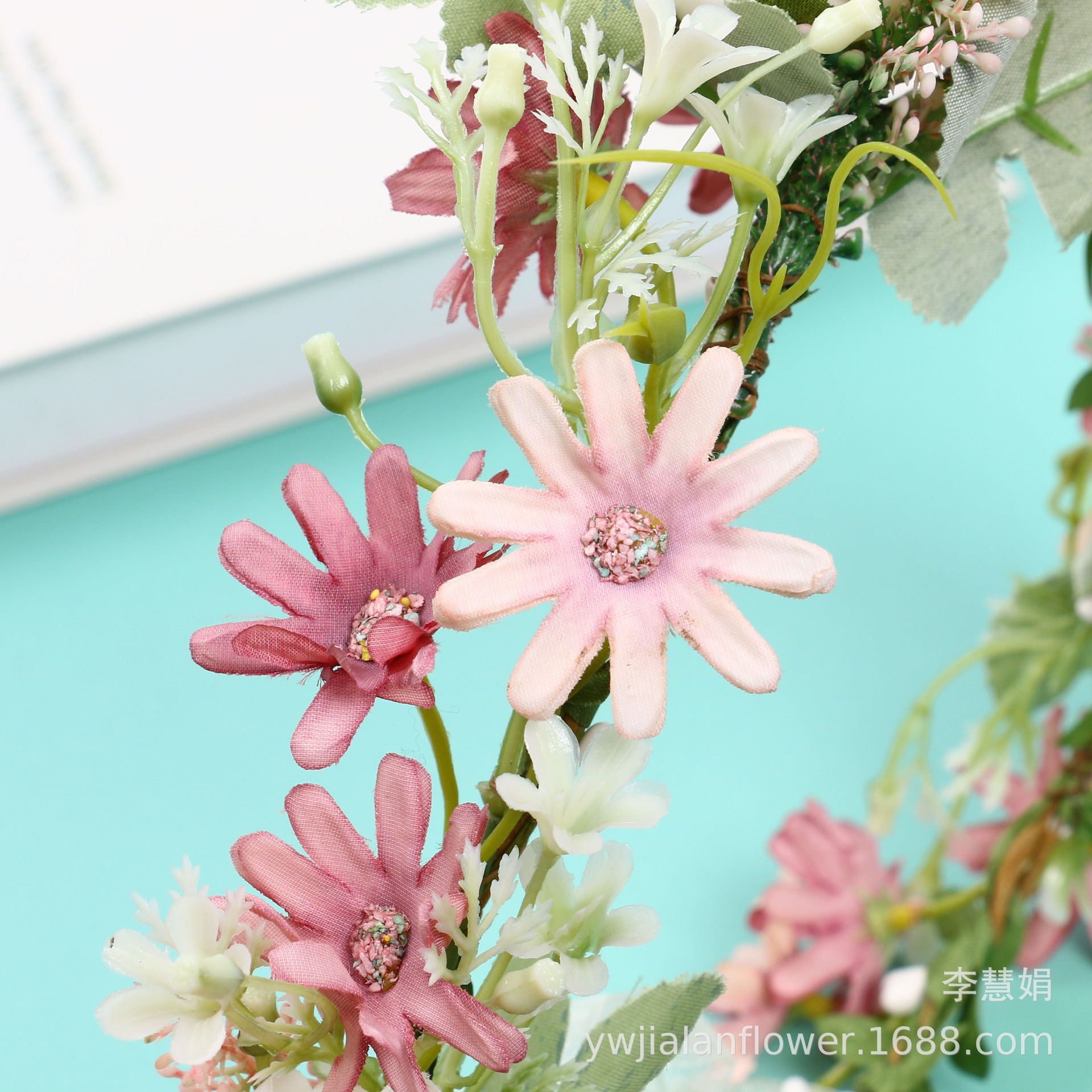 This retro green and super soft peony flower ring with a European and American style is a must-have item for your trip pic 16
