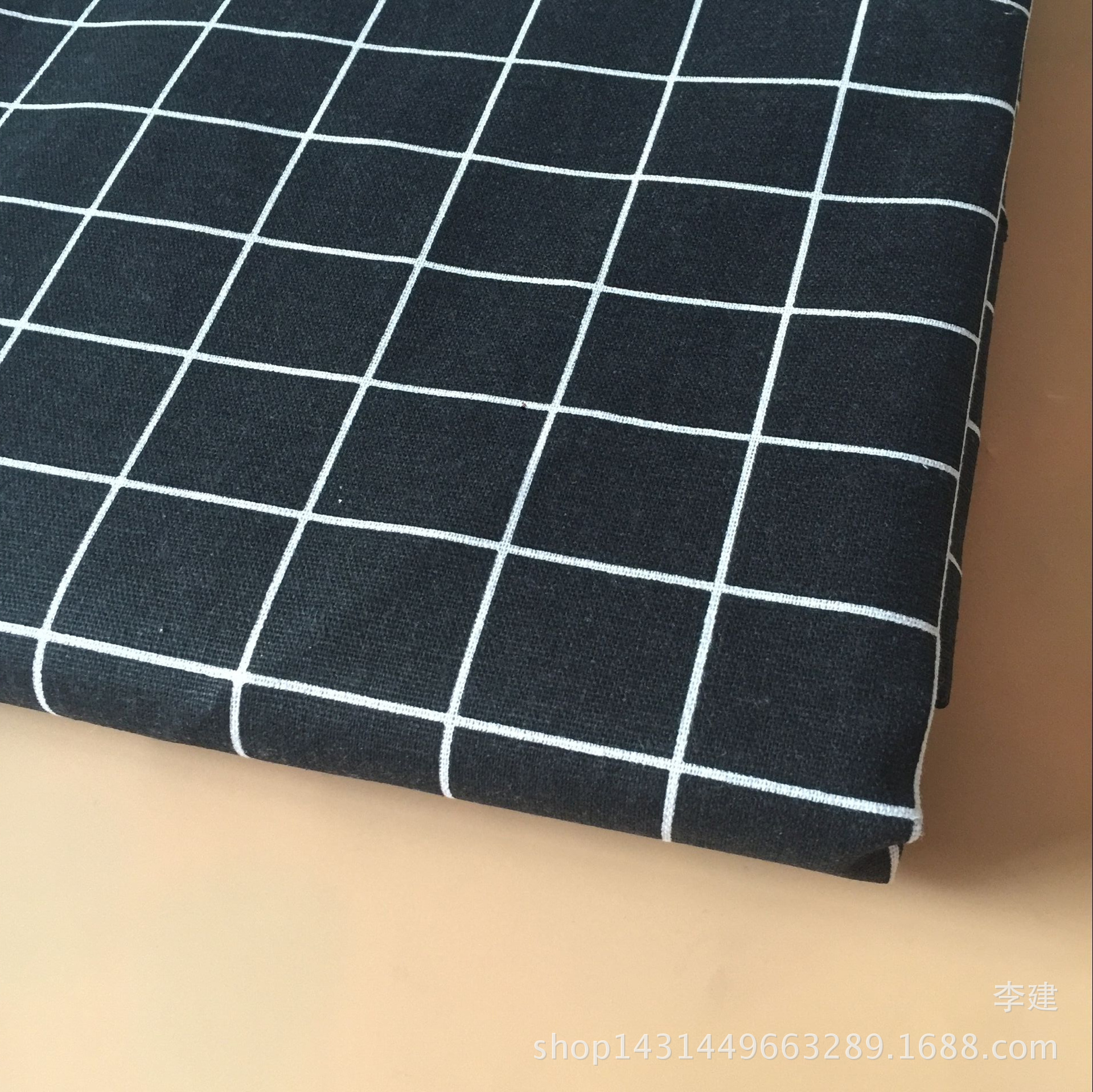 Jianxiang Textile Factory supplies linen printed Nordic-style tablecloths, cushions, aprons and storage bags, which can be made into PE film pic 8