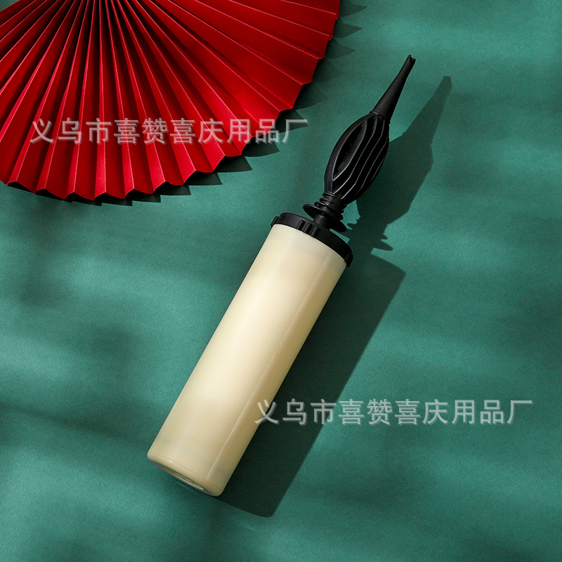 马卡龙色手推气筒 气球充气泵手推气筒气球打气筒详情2