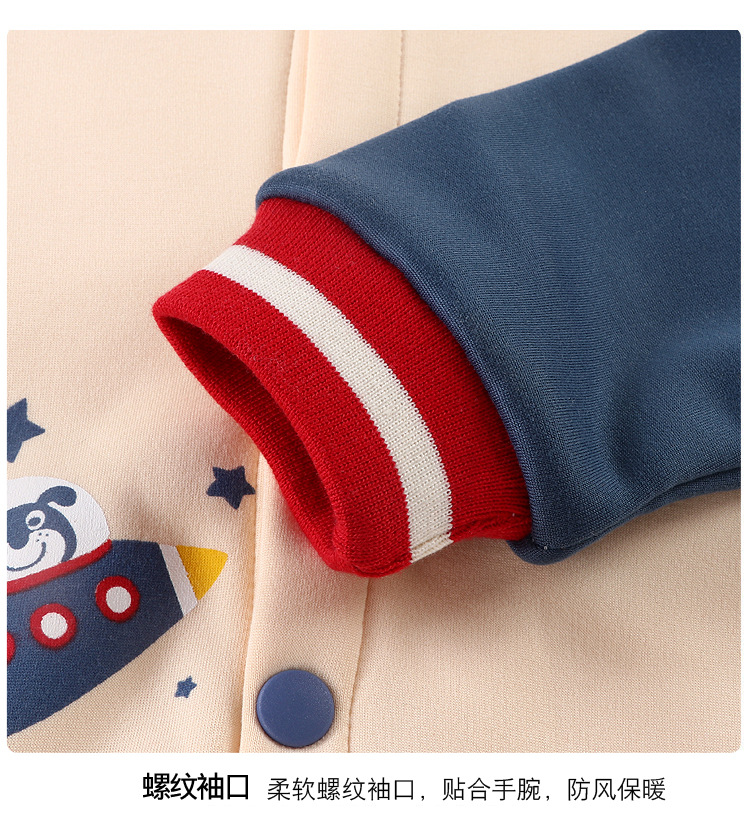 Niños peluche chaquetas chaquetas hombre niña casual béisbol ropa bebé otoño invierno exterior cardigan niños al por mayor pic 11