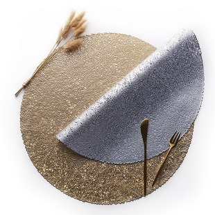 跨境北欧风皮革餐垫防滑隔热垫桌垫家用餐桌垫防水酒店西餐垫批发详情9