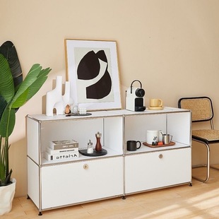 Light luxury and simple glass bright coffee table, square-sized combination, extendable coffee table, Italian-style small apartment rock plate tea table pic 4