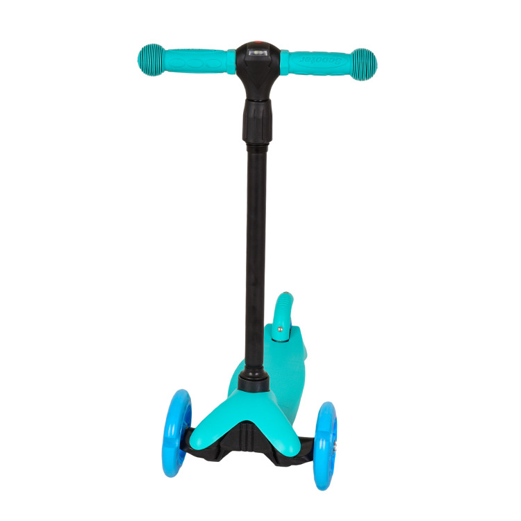 2024新款小米糕可折叠可升降带LED灯三档调节灯光调节高度滑板车详情3