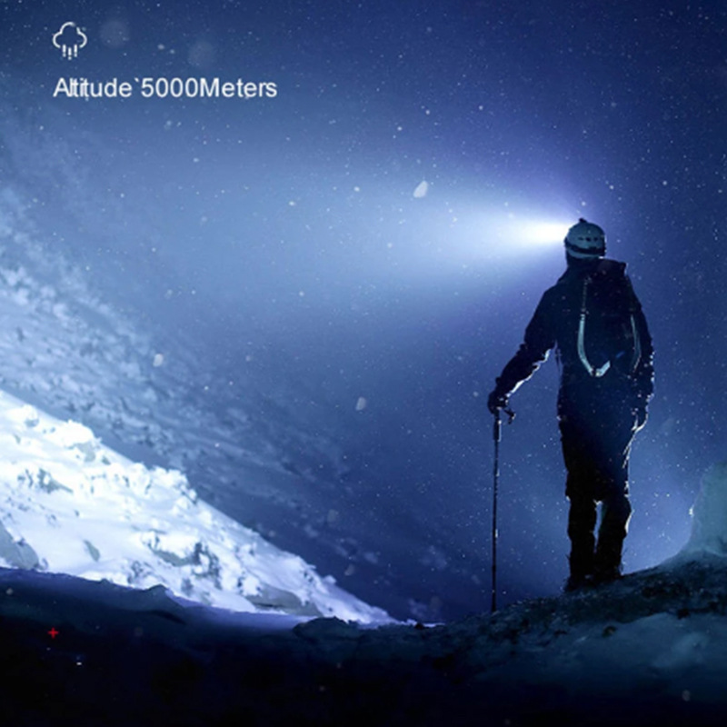 Rechargeable high-power long-range strong light outdoor headlamp 8W led fishing head-mounted rechargeable maintenance headlamp pic 6