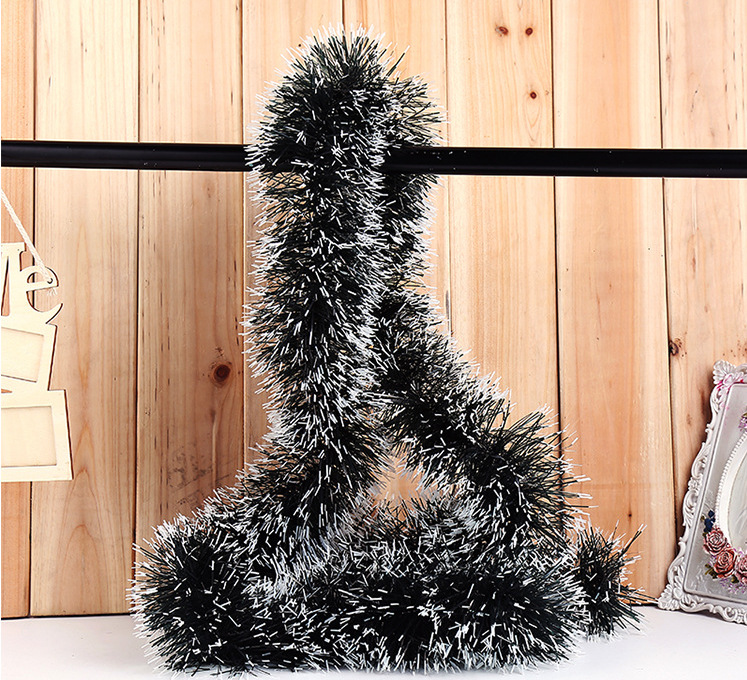 9 cm and 2 meters long dark green encrypted color strips, Christmas wool strips, decorative ribbons, rubia, wedding and festival decoration manufacturer pic 7