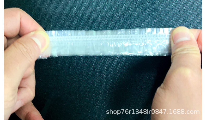 俊达一次性耳套防水护耳淋浴美容院染发专用PE耳套加厚松紧口厂家详情9