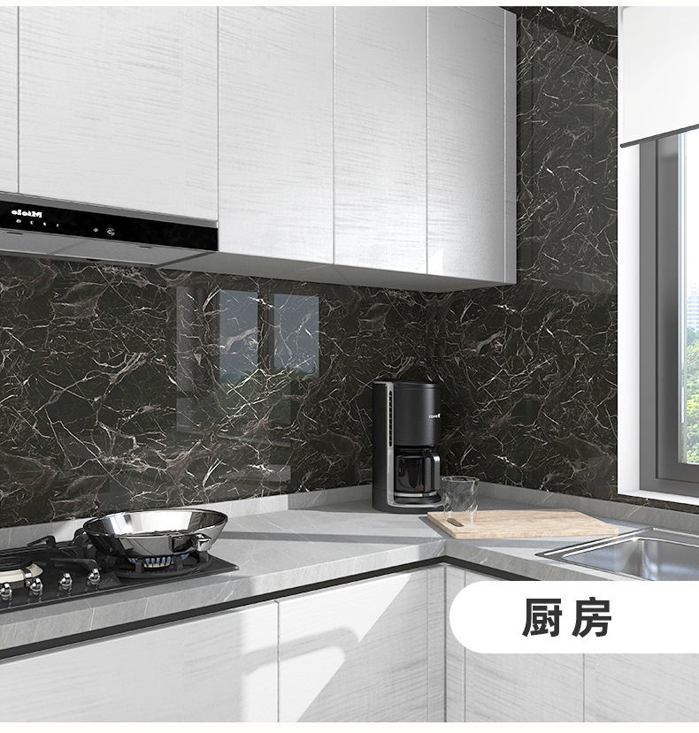 铝塑板自粘墙纸仿真瓷砖大理石墙贴墙面装饰墙板遮丑防水防潮贴纸详情16