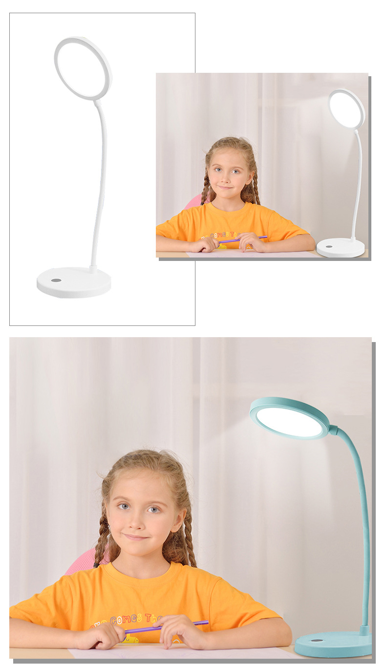 led desk lamp, eye-protecting desk lamp, desk, bedroom, student dormitory, study, reading, folding desk lamp, gift, creative customization pic 15