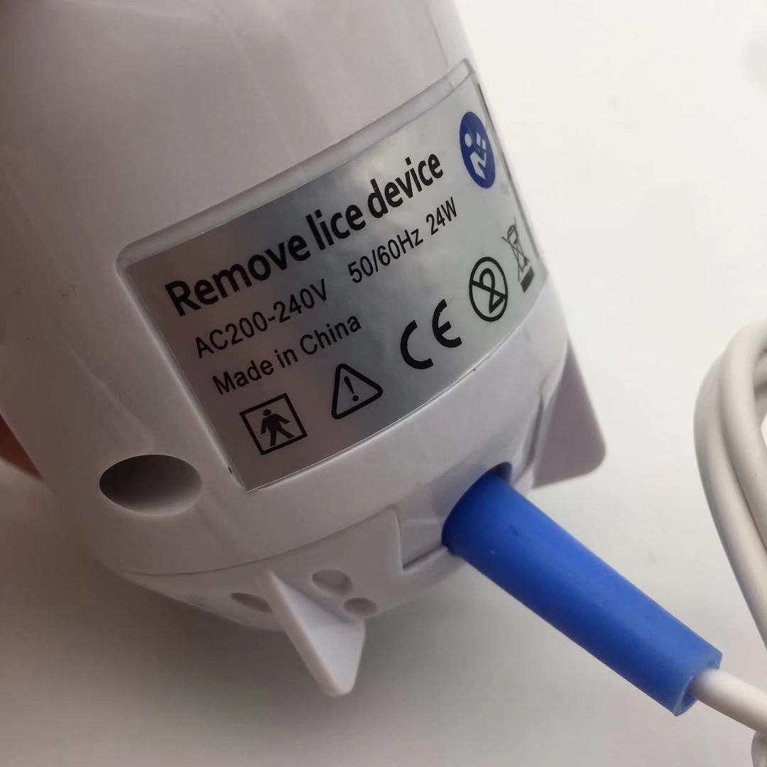 Cross-border Amazon foreign trade electric lice catcher, hair cleaning comb, pet flea cleaning brush, physical lice removal machine pic 7