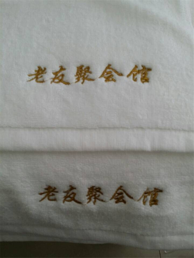 Factory supply of 16-count spiral plain woven pure cotton hotel towels, beauty salon bath towels, hotel and homestay wholesale square towels pic 72