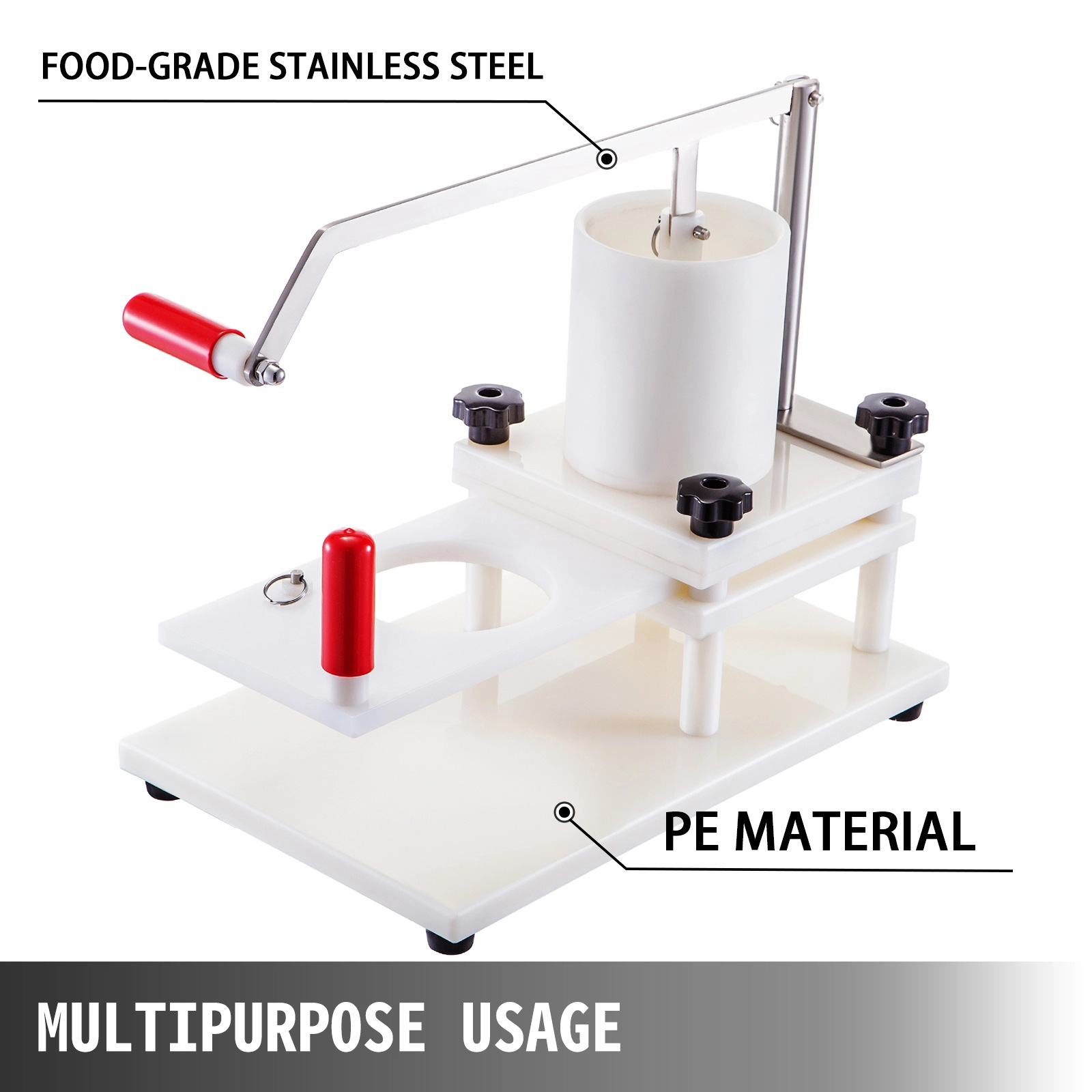 The new type of plastic hamburger forming machine, export hand-pressed PE hamburger machine and meat Patty making machine pic 4