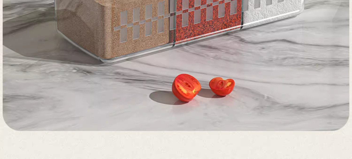 调料盒家用厨房调料罐组合套装一体多格盐味精胡椒收纳佐料调味瓶详情8