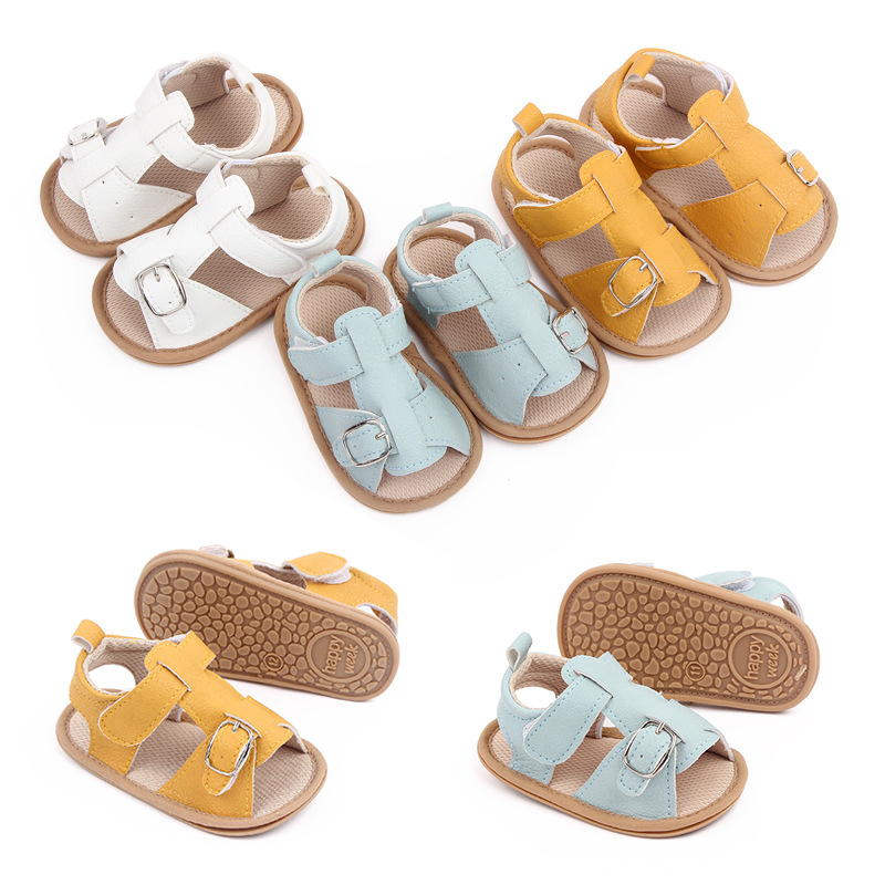 New summer 0-1 year old baby shoes for both boys and girls, small sandals, baby shoes, and learning sandals 2796 pic 1