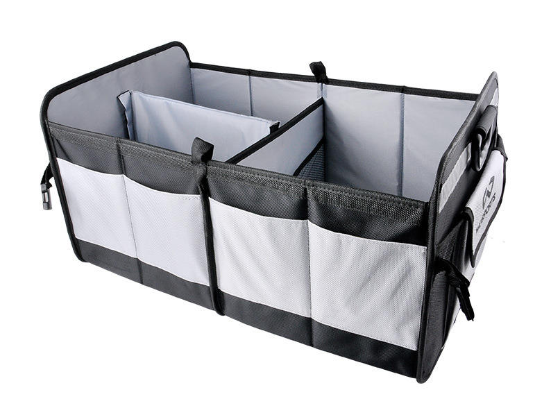 厂家直销汽车收纳箱黑色牛津布储物箱车用后备箱收纳包可定制logo详情106