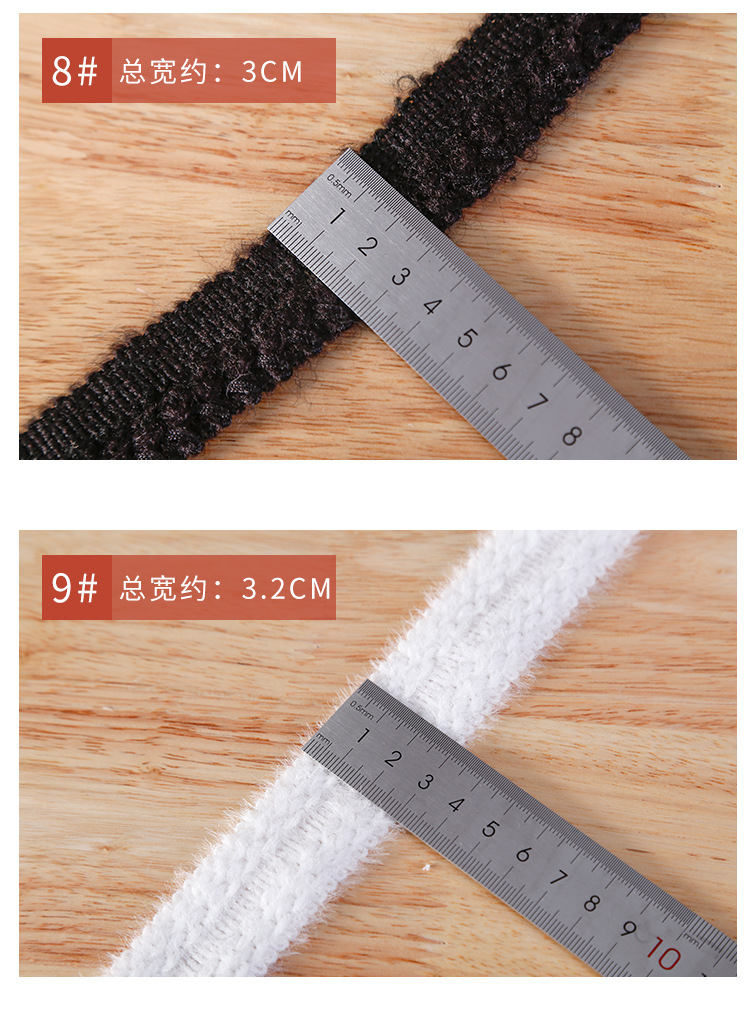 Collar, cuff, lapel, decorative strip, chanel-style clothing, jacket, folding, hemming, webbing, lace and other accessories factory wholesale pic 6