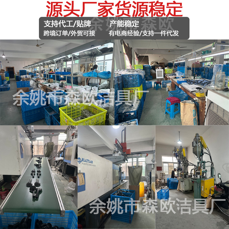 跨境戴喷花洒头增压花洒喷头家用浴室洗澡手持淋浴头花洒增压套装详情1