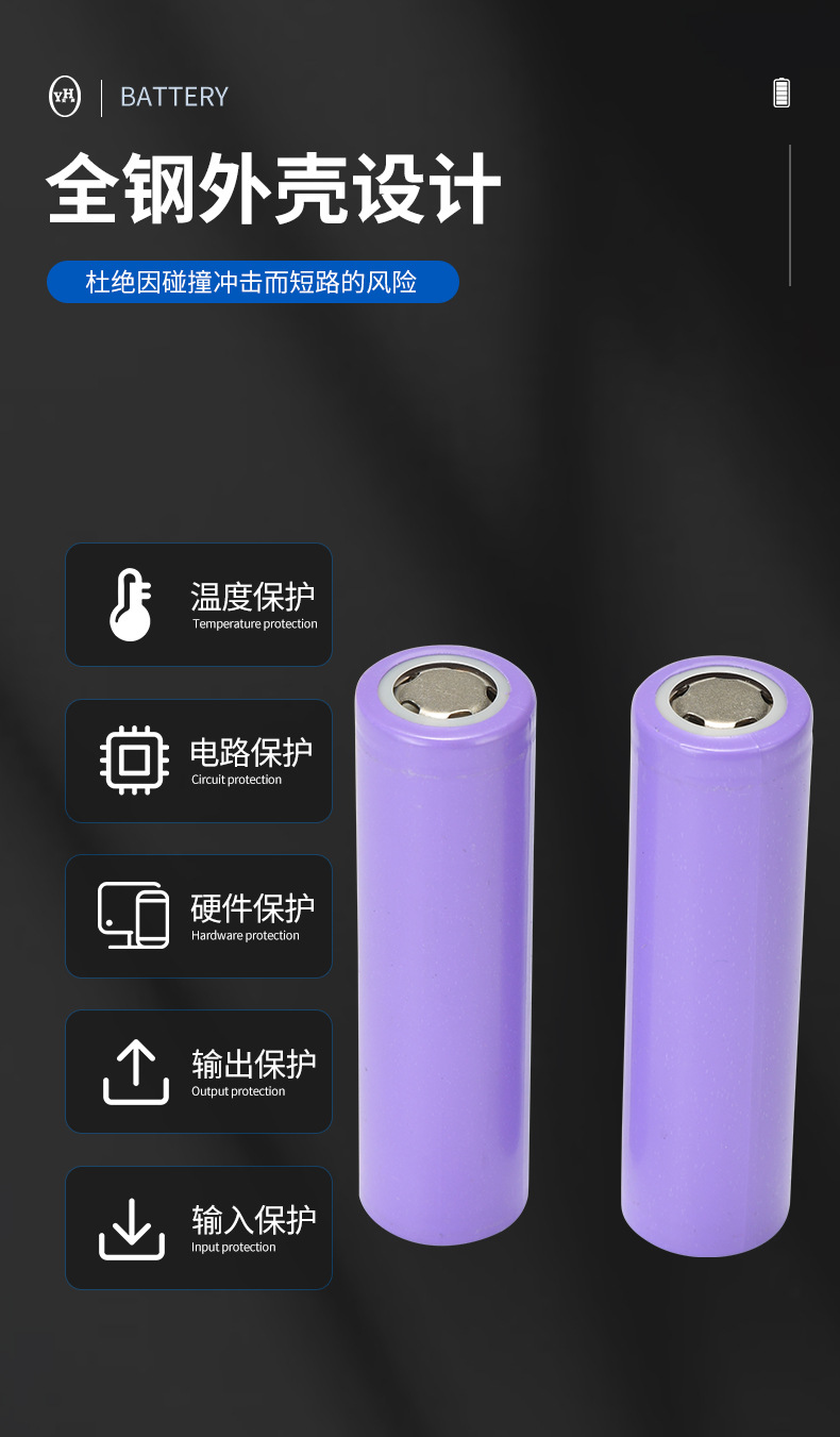 Foster 18650 lithium battery 2000mah power 5C electric vehicle power tool energy storage device lithium battery pic 6