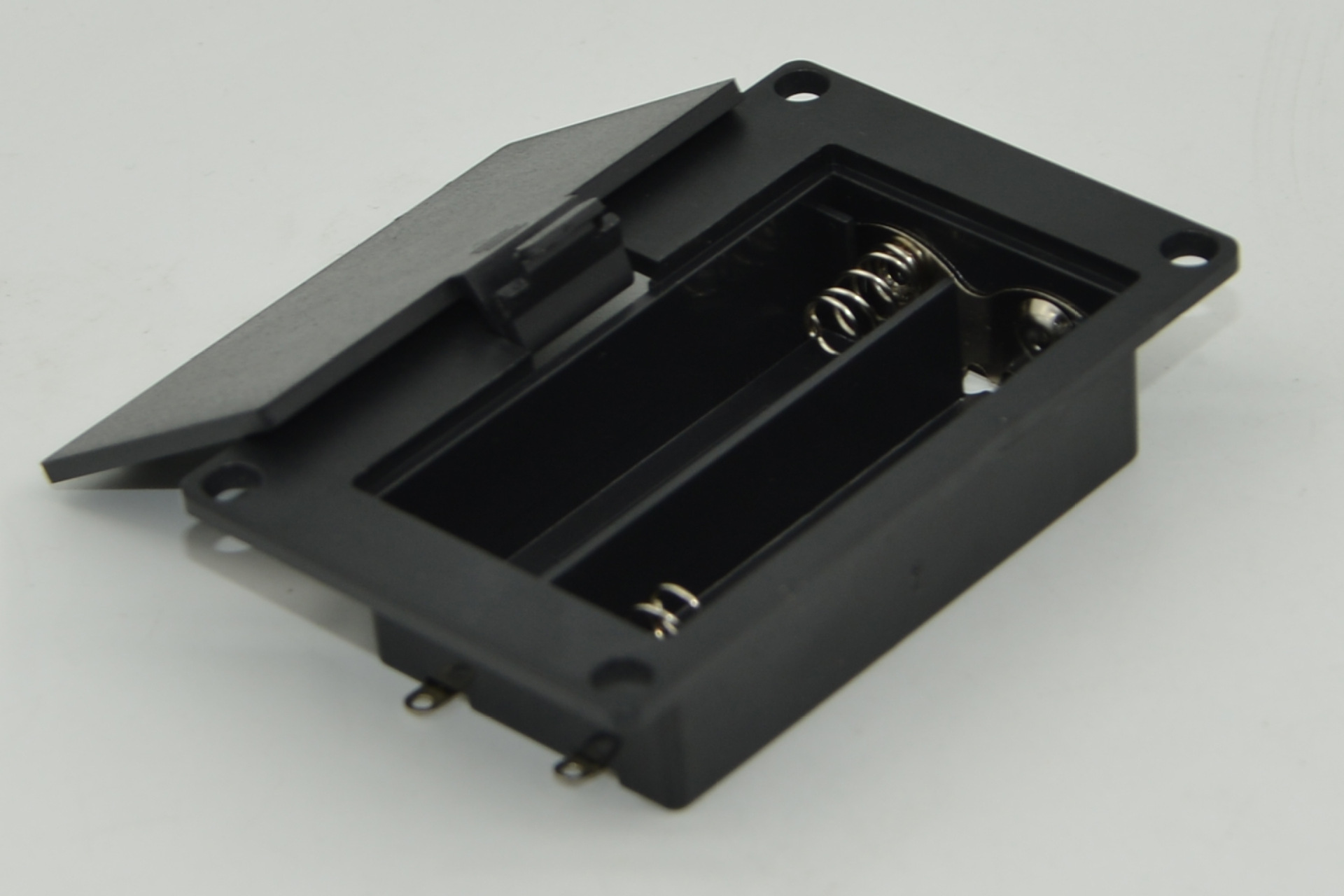 批发2节5号电池盒 嵌入式电池盒 带盖电池盒 不带线电池盒详情2