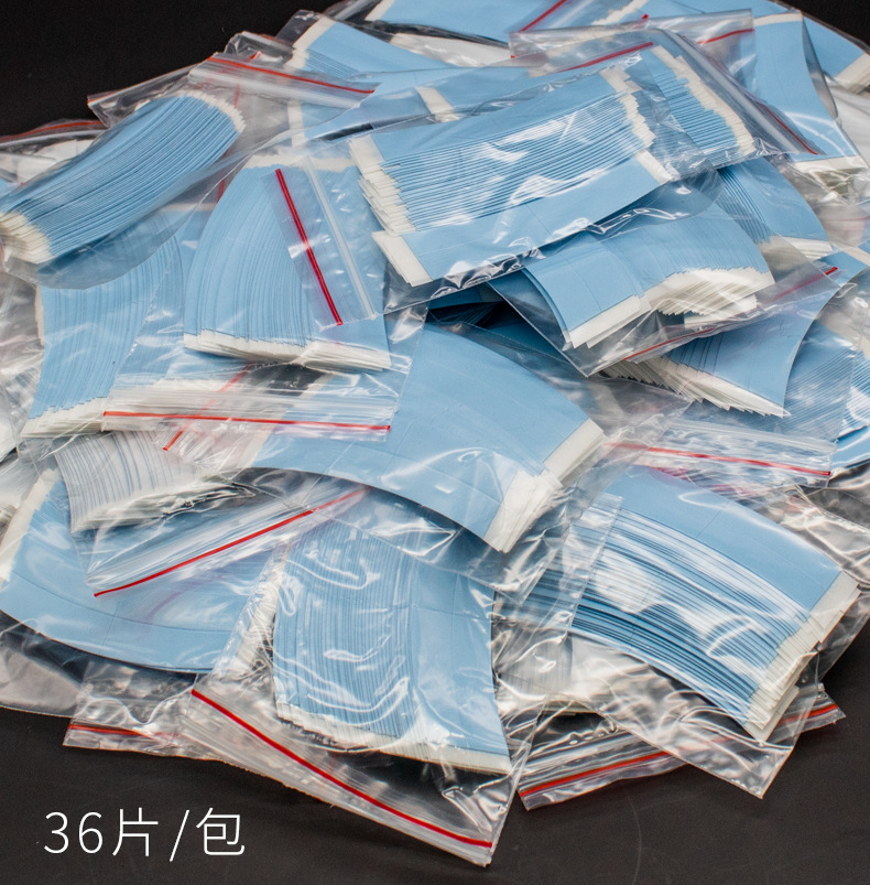 In-stock seamless hair extension wig film, hair replacement and weaving tape, waterproof and sweat-proof biological wig double-sided tape pic 18