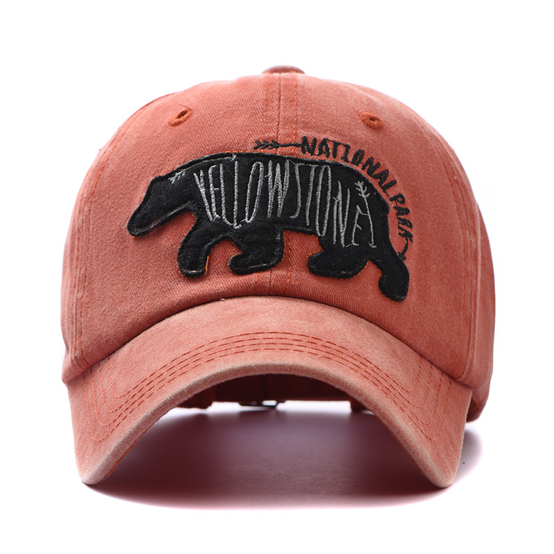 2021春秋季新款水洗棒球帽成人做旧破洞休闲男士帽子户外鸭舌帽女详情6