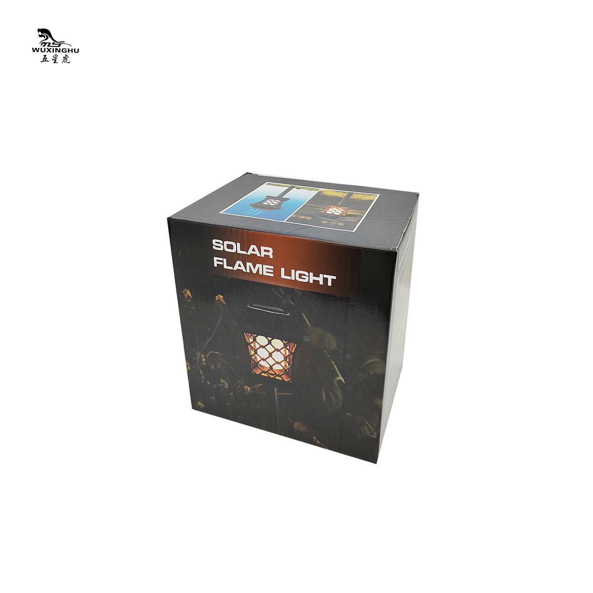 New solar lamp column head lamp, lighting flame lamp, home fence, outdoor landscape, waterproof garden and courtyard lamp pic 14