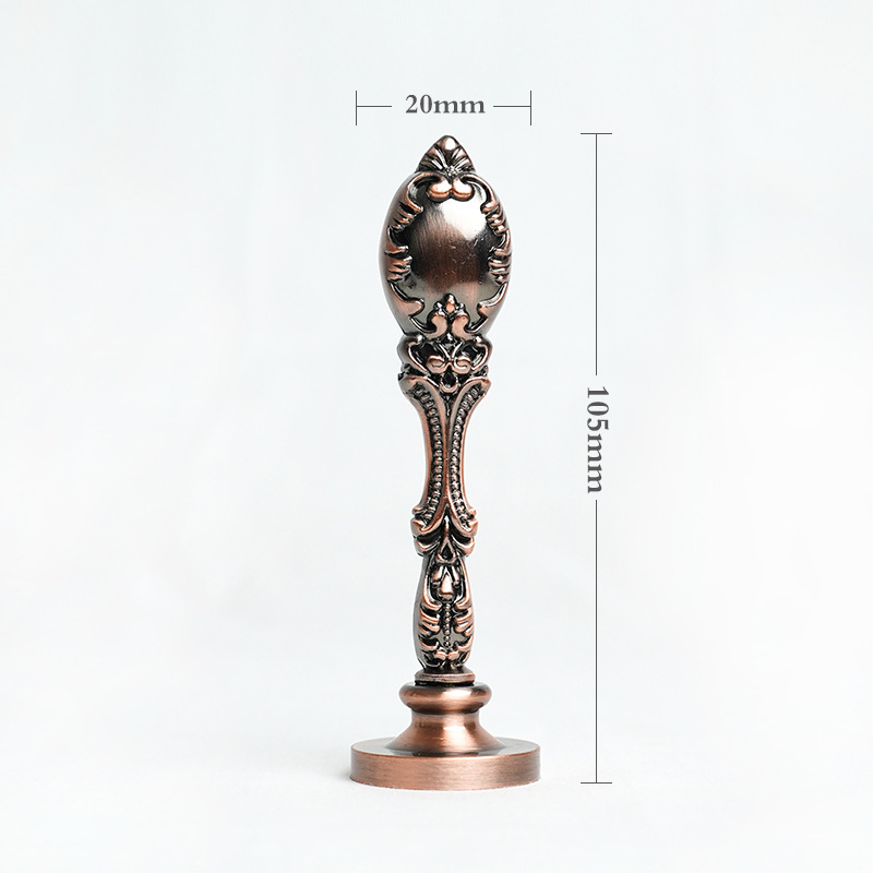 手账文艺复古火漆印章动漫电影哈利波特 魔法阵祝福语 花草蜡封戳详情3