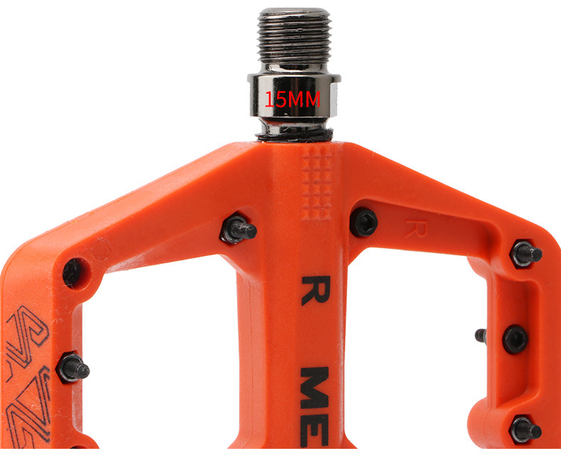 Nylon mountain bike pedals with bearings, wide anti-slip XC off-road pedals, the same model as the egg beater pic 10