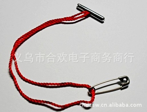 专业供应丙纶线材质铁别针线扣吊粒详情9