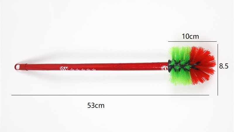 ok wooden handle toilet brush, round head and square head toilet brush, cleaning brush, Yiwu daily necessities cleaning tools pic 1