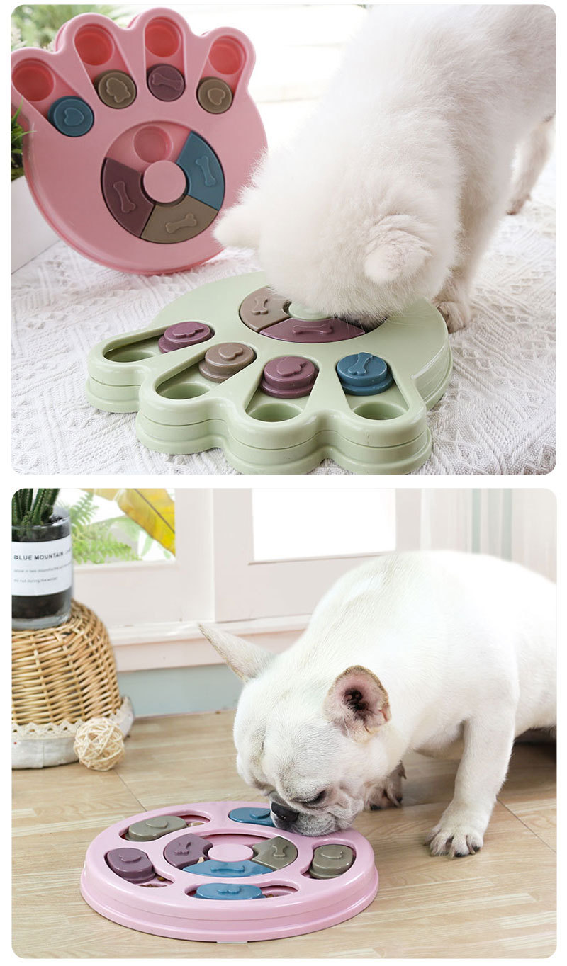 Clearance pet boredom toys, dog intelligence food search snacks, slow food missed food bowls and plates, slow food basins, cat anti-choking bowls pic 8