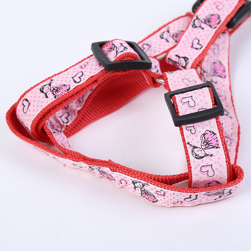 2.5 Fashion patch Pet leash, nylon leash, dog chain leash, pet supplies factory direct sales pic 6